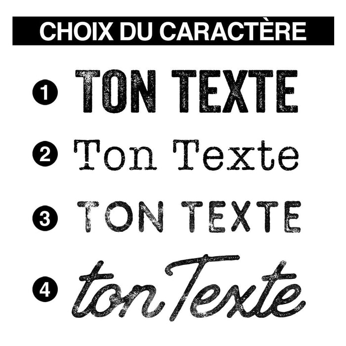 TON TEXTE - Coton Ouaté Unisexe à capuche
