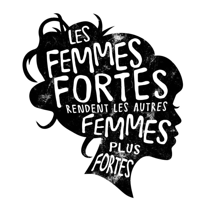 Les femmes fortes rendent les autres femmes plus fortes - Coton Ouaté Unisexe