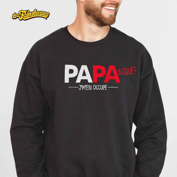 PAPA Nique ! J'm'en Occupe - Coton Ouaté Unisexe