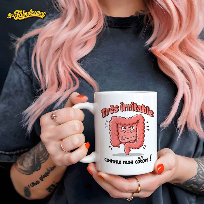 Très irritable comme mon côlon ! - Tasse