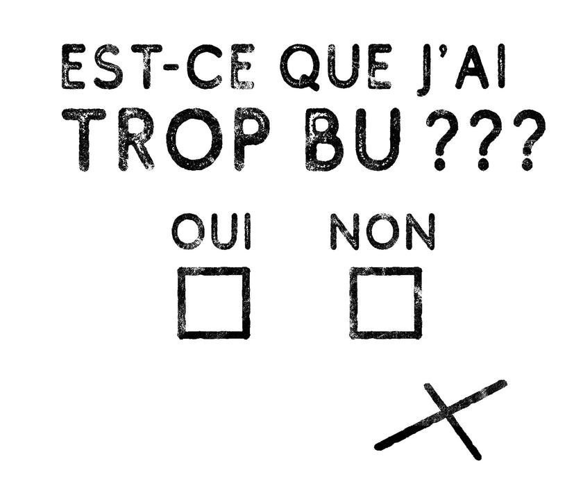 Est-ce que j'ai trop bu ??? - Coton Ouaté Unisexe