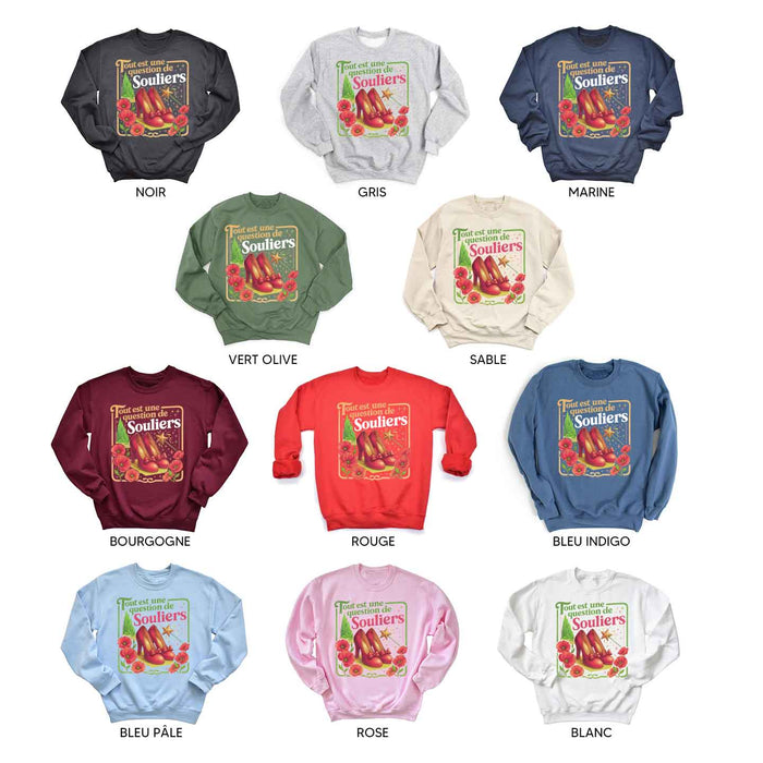 Tout est une question de Souliers - Coton Ouaté Unisexe