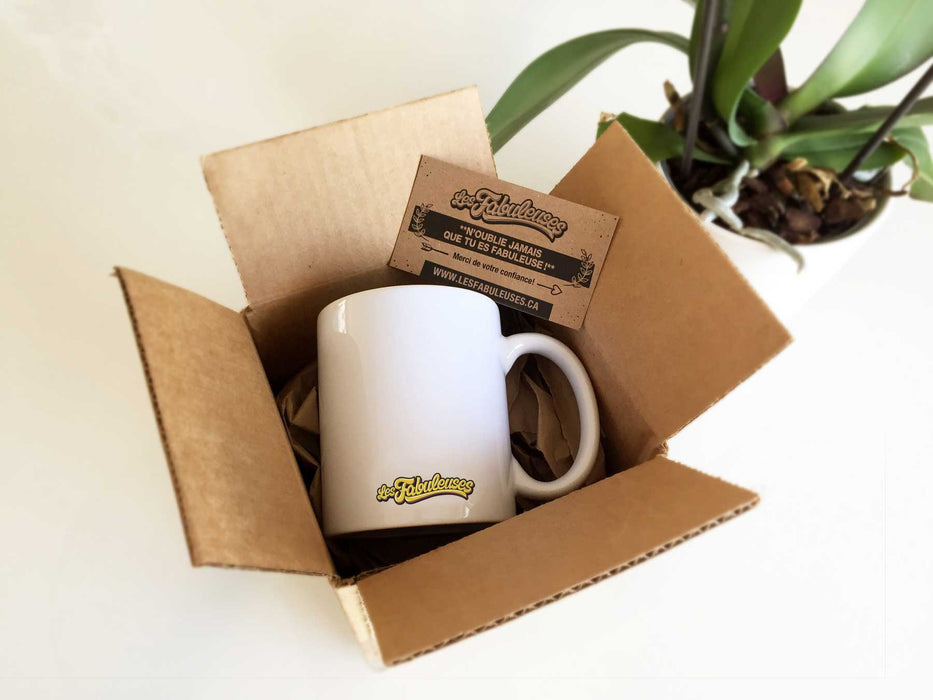 J'ai pas peur de toi j'ai grandi avec un frère qui me faisait des moves de lutte - Tasse
