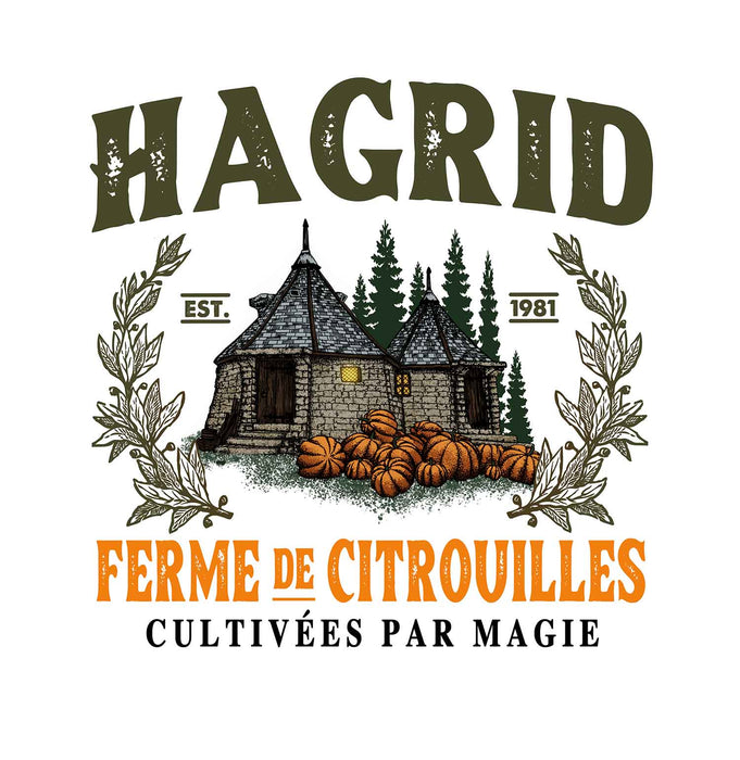 Hagrid Ferme de Citrouilles - Coton Ouaté Unisexe