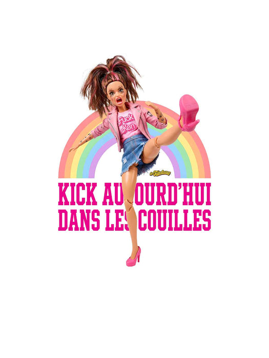 Kick aujourd'hui dans les couilles - T-Shirt