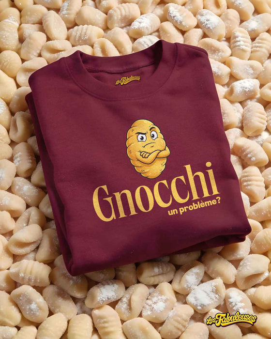 Gnocchi un problème ? - Coton Ouaté Unisexe