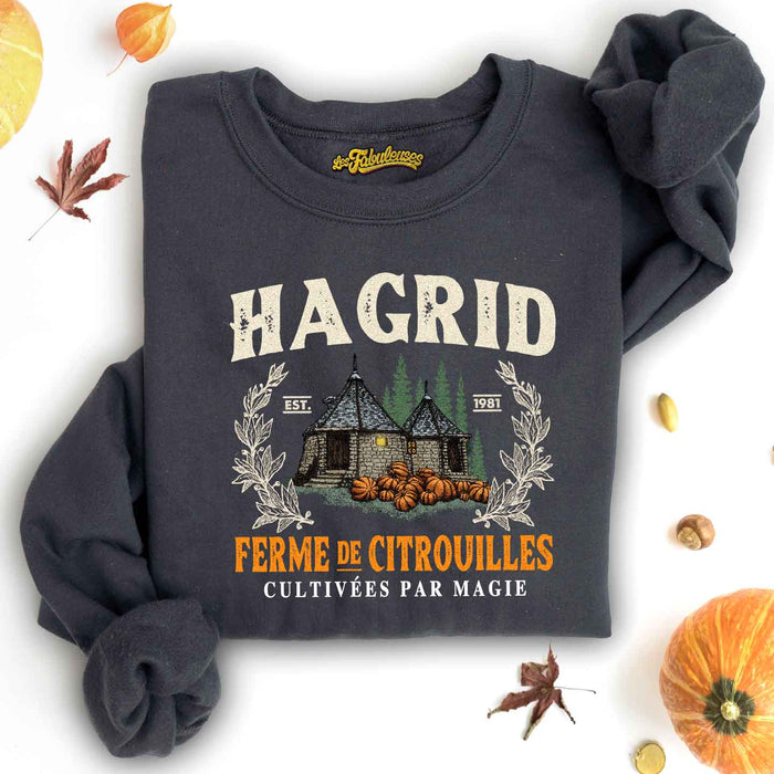 Hagrid Ferme de Citrouilles - Coton Ouaté Unisexe