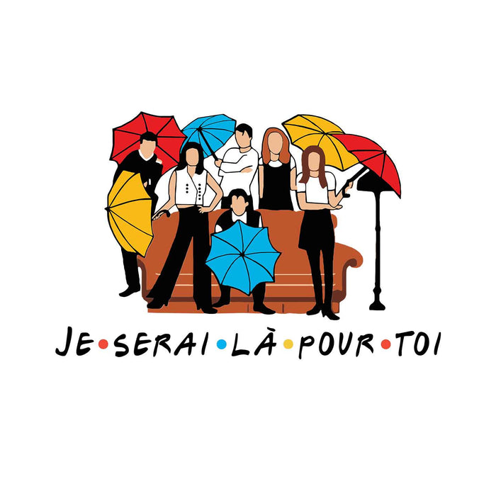 Je serai là pour toi - Coton Ouaté Unisexe
