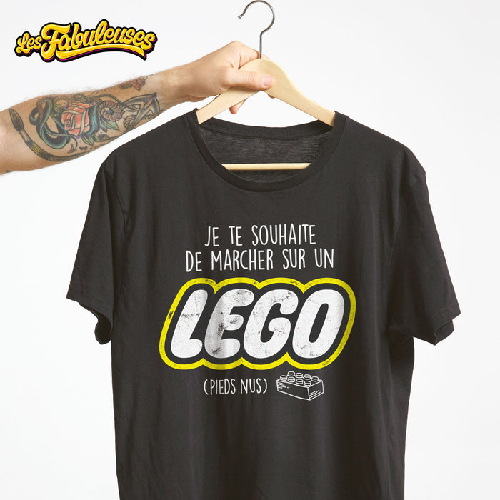 Je te souhaite de marcher sur un LEGO - T-Shirt