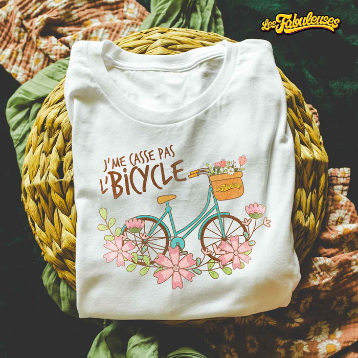 J'me casse pas l'bicycle - T-Shirt