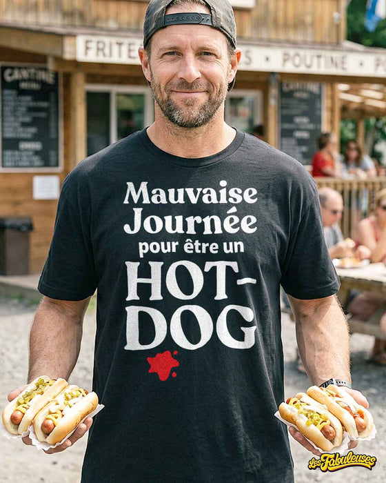 Mauvaise journée pour être un Hot-Dog - T-Shirt