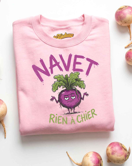 NAVET rien à chier - Coton Ouaté Unisexe