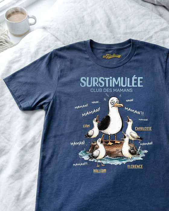 Surstimulée Club des Mamans- T-Shirt