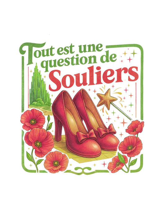 Tout est une question de Souliers - Coton Ouaté Unisexe