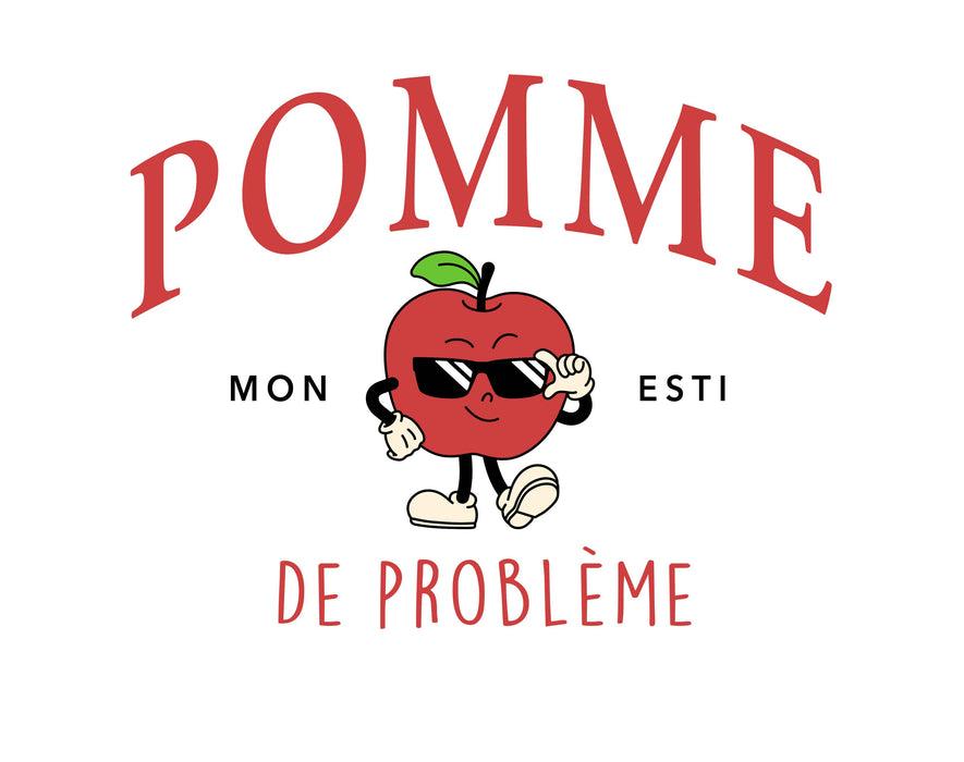 Pomme mon esti de problème - T-Shirt