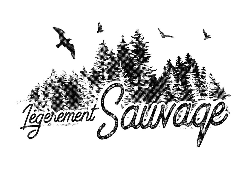 Légèrement Sauvage - Coton Ouaté Unisexe