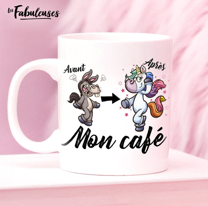 TASSE - Avant - Après mon Café